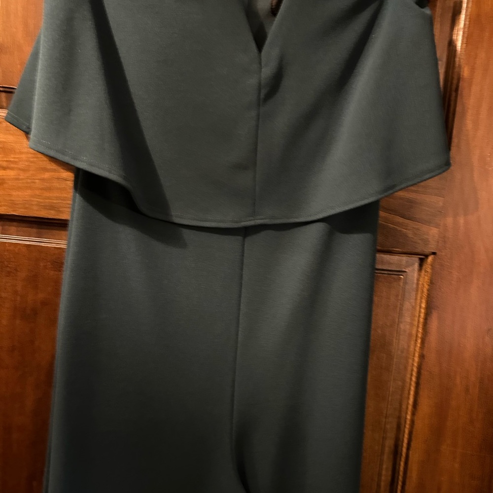 Elegant Dark Green Jumpsuit